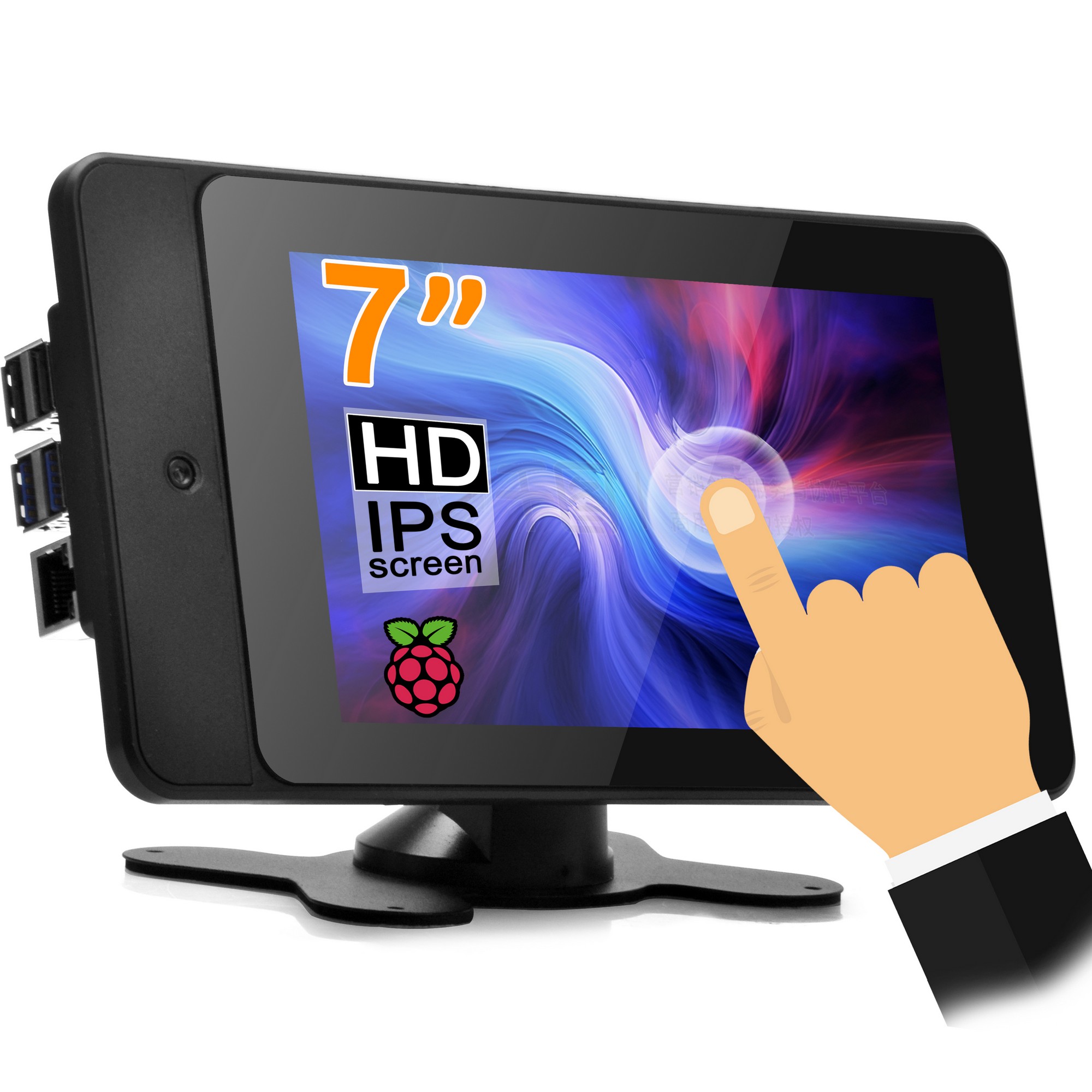 Pi 4 Case - Estuche OSOYOO PiStudio con Pantalla Táctil