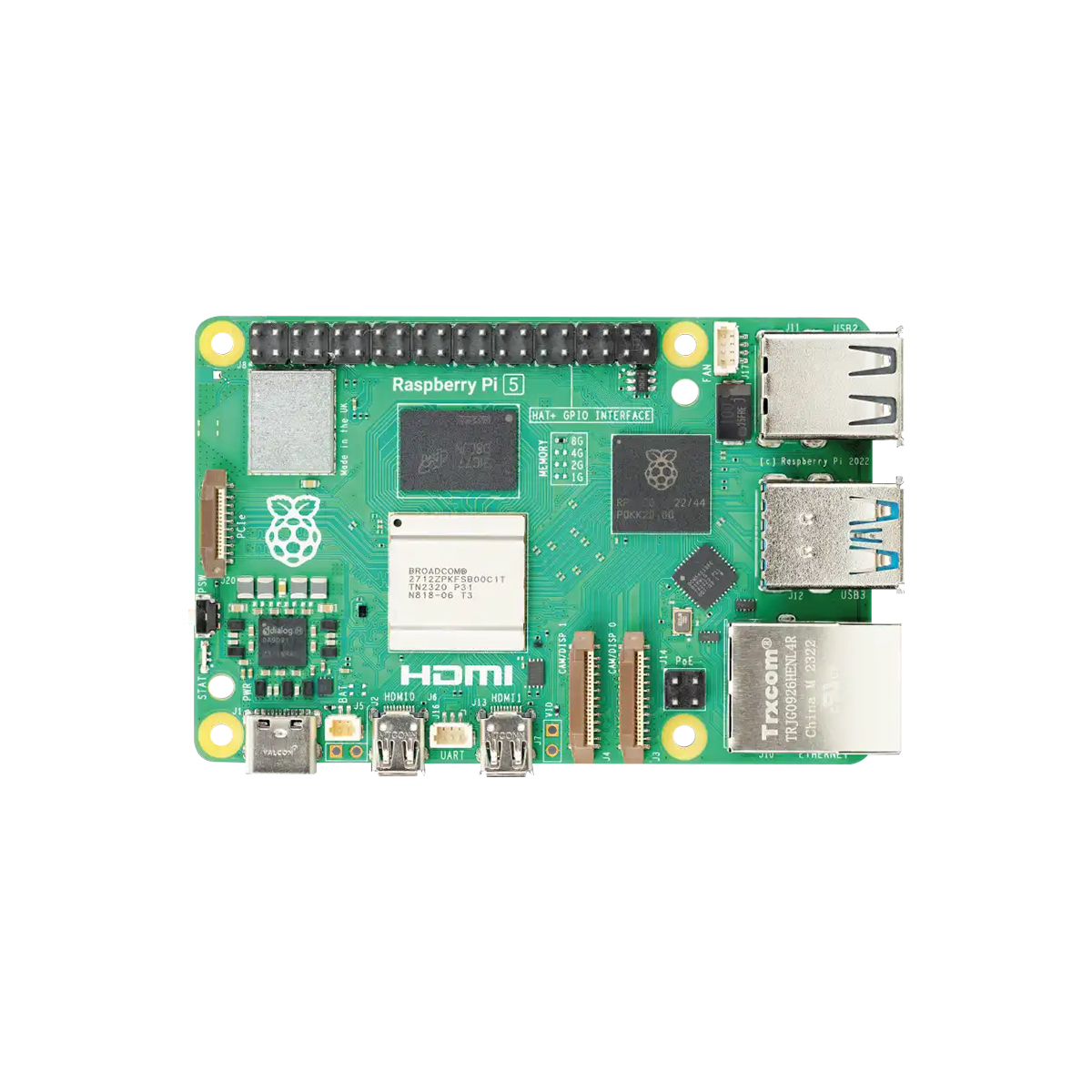 Raspberry Pi 5 - Controlador Raspberry Pi 5 4G/8G, Kit