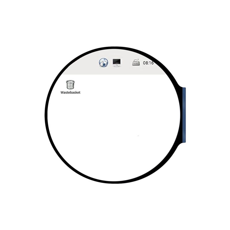 Pi Display - Pantalla LCD TFT redonda DSI con