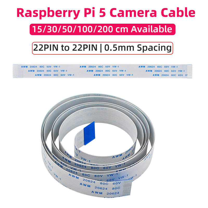 Pi Camera Cable - Cable de cámara Raspberry Pi 5,