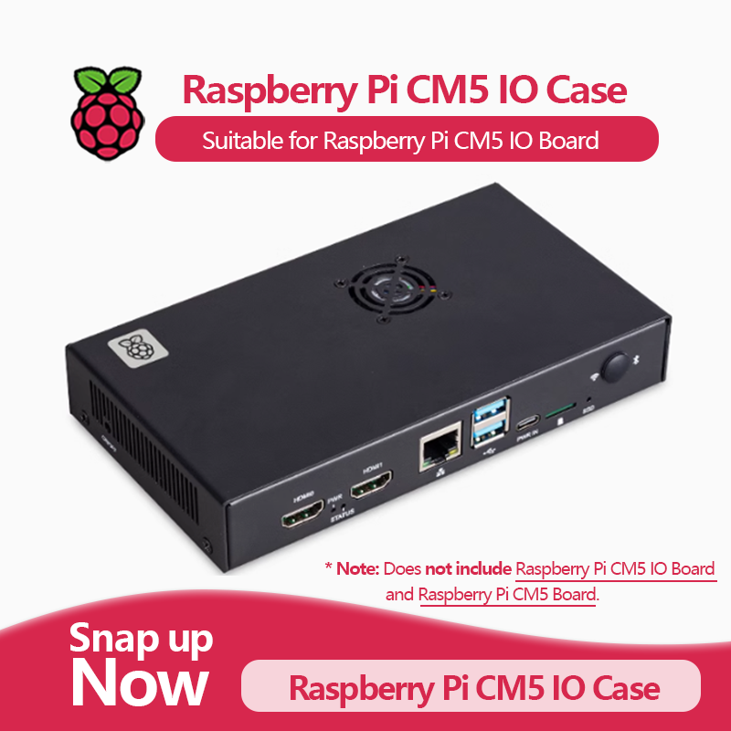 Caja de IO Oficial para el Mód - Pi 5 Case reseña y precio