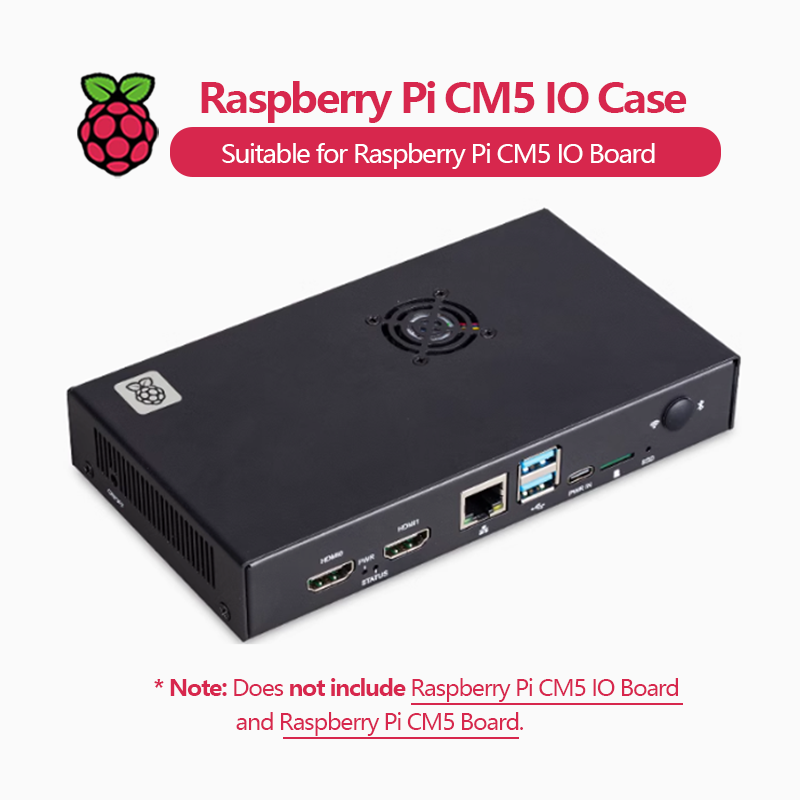Caja de IO Oficial para el Mód - Pi 5 Case reseña y precio