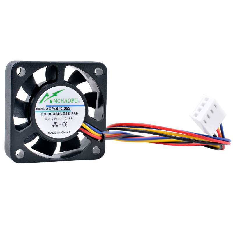 ANCHAOPU 4cm 40mm ventilador 4 - Pi 4 Case reseña y precio