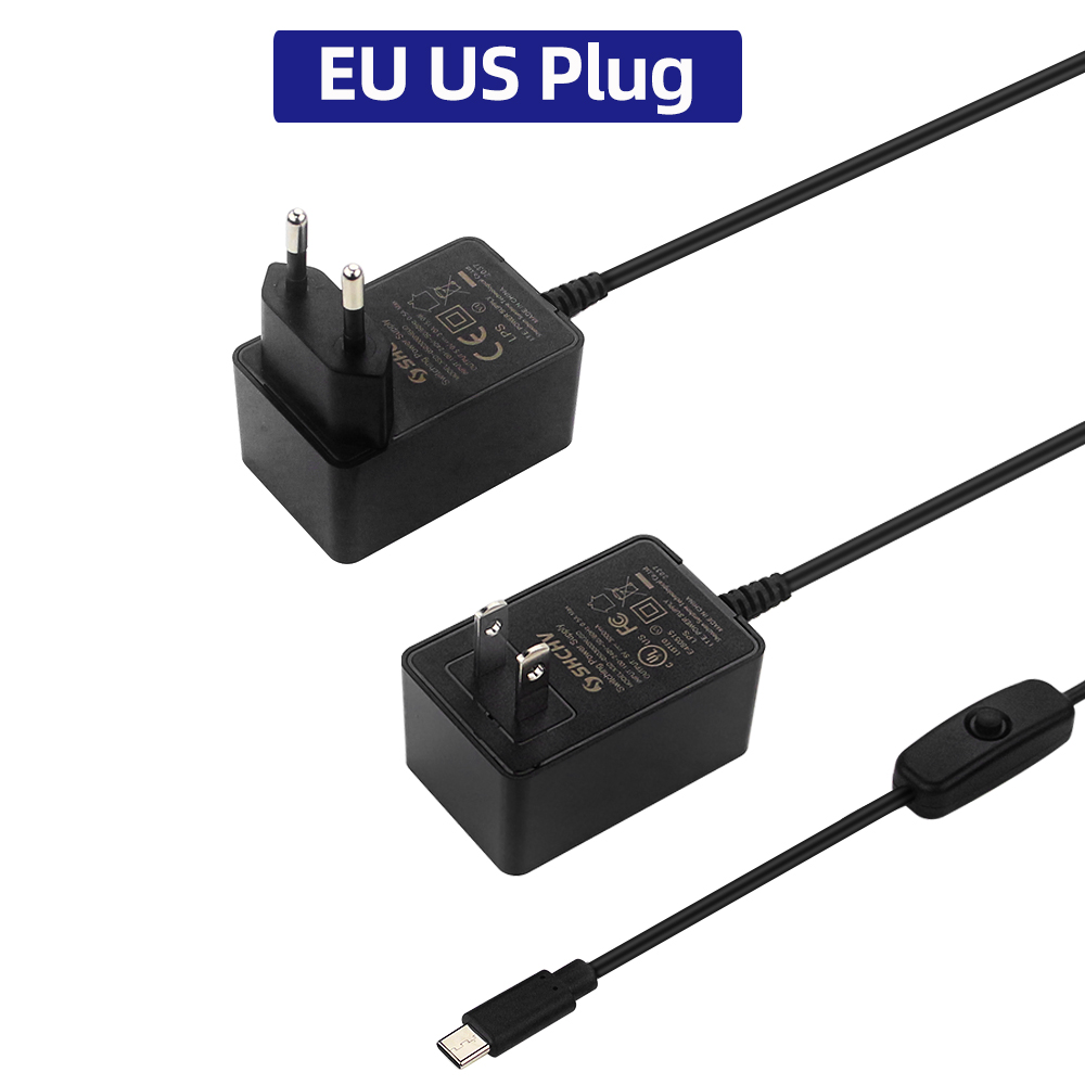 Raspberry Pi 5V 3A Fuente de a - Pi Power Supply reseña y precio