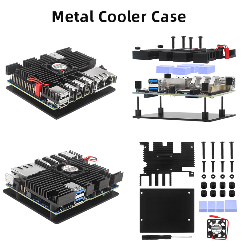 Orange Pi 5 Plus 4/8/16GB RAM  - Pi 5 Case reseña y precio