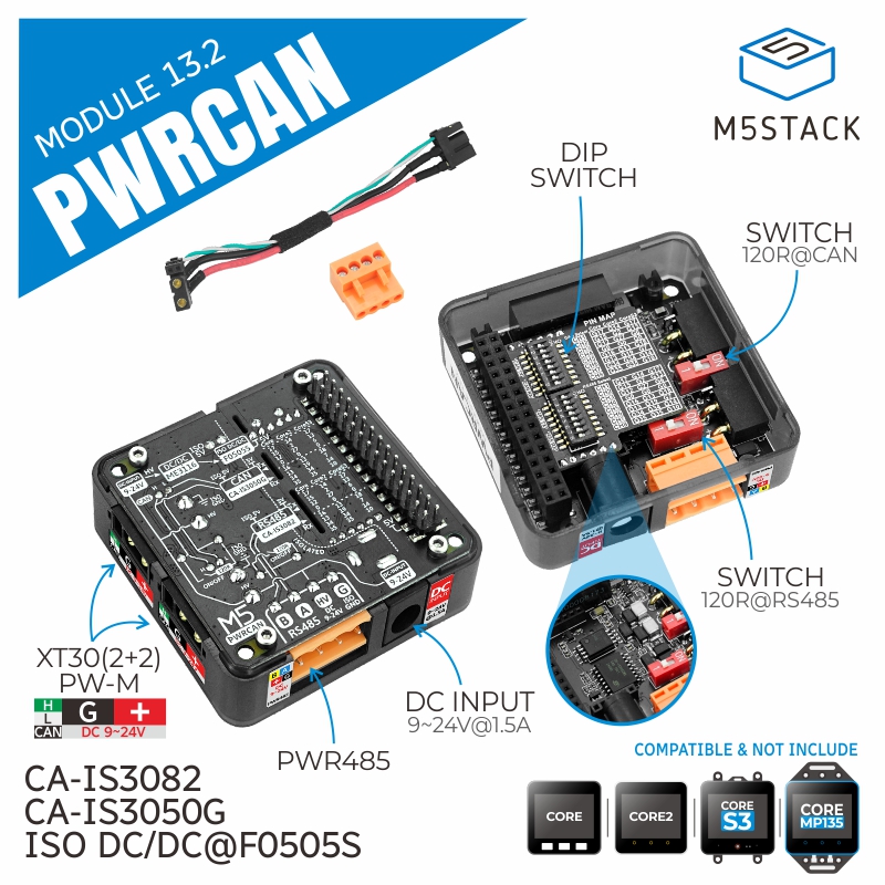 Módulo oficial PWRCAN 13.2 M5S - Pi Camera Module reseña y precio