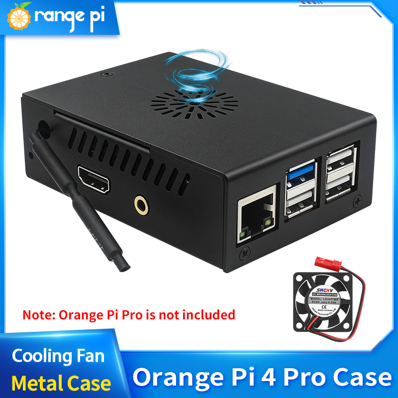 Caja Metálica Negra Protectora - Pi Cooler reseña y precio