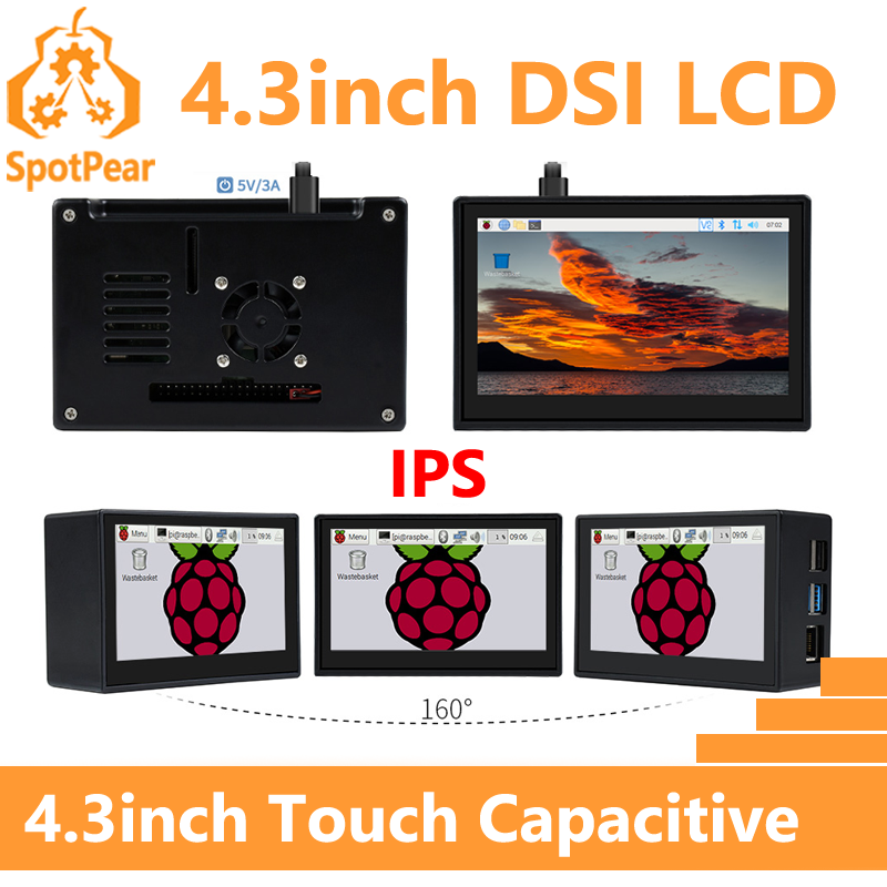 Raspberry Pi pantalla DSI de 4 - Pi 5 Case reseña y precio