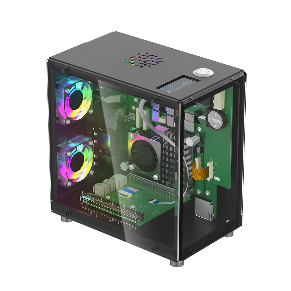 Kit protector de carcasa Raspb - Pi 5 Case reseña y precio
