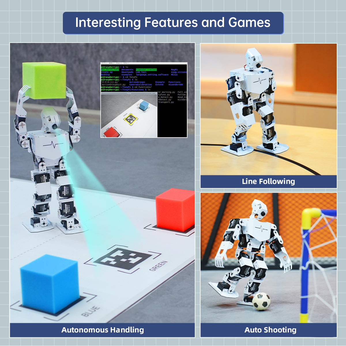 NUEVO TonyPi Hiwonder, Robot H - Raspberry Pi reseña y precio