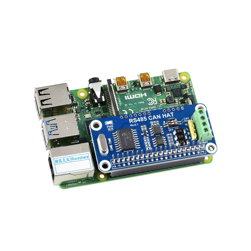 Waveshare RS485 CAN HAT para R - Pi Zero reseña y precio