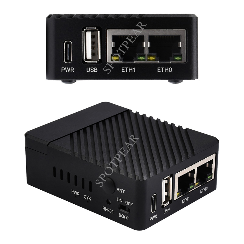 Raspberry Pi CM4 dual ETH mini - Pi 4 Case reseña y precio