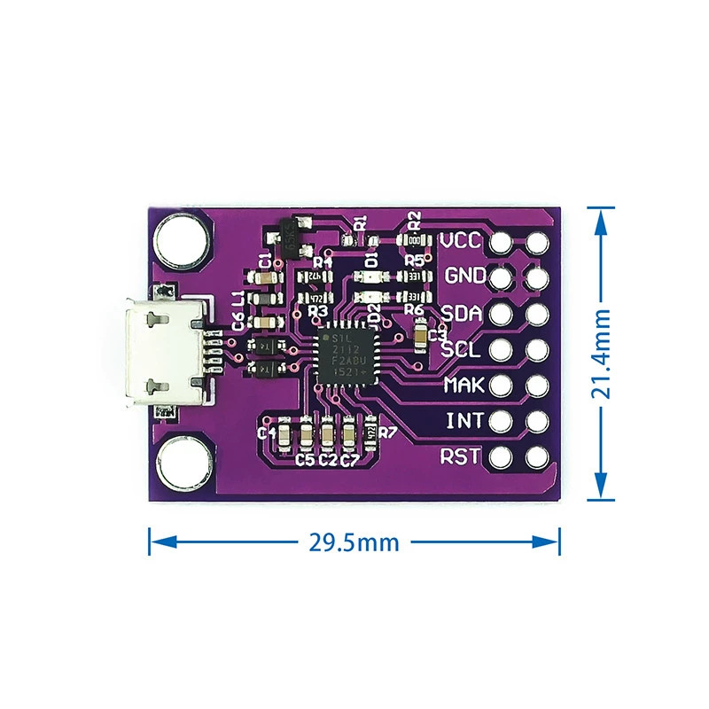 Placa de depuración CP2112, mó - Arduino Kit reseña y precio