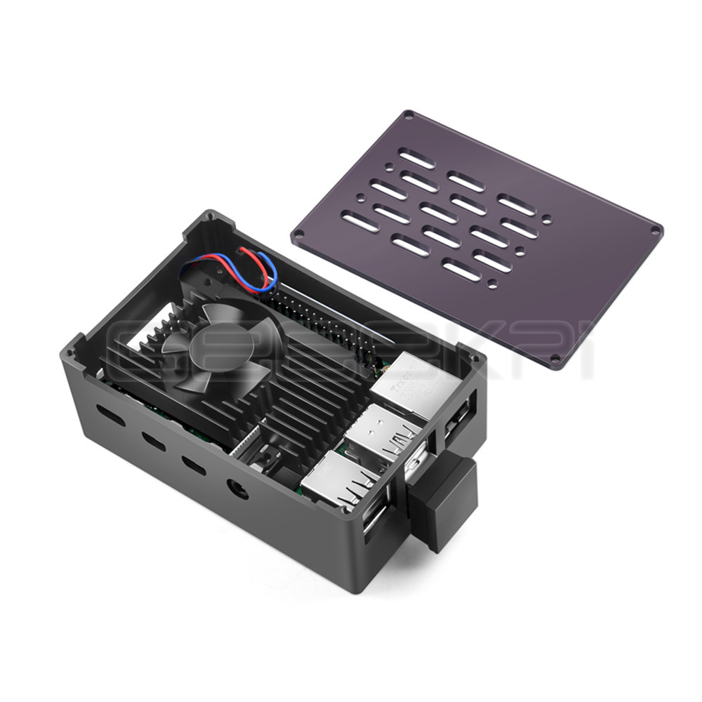 GeeekPi Caja de ladrillo de al - Pi 4 Case reseña y precio