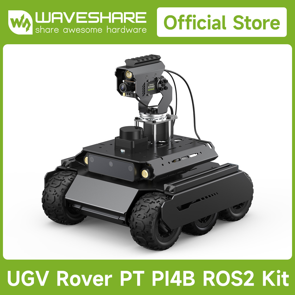 Waveshare Rover ROS 2 Robot 4W - Raspberry Pi 5 reseña y precio