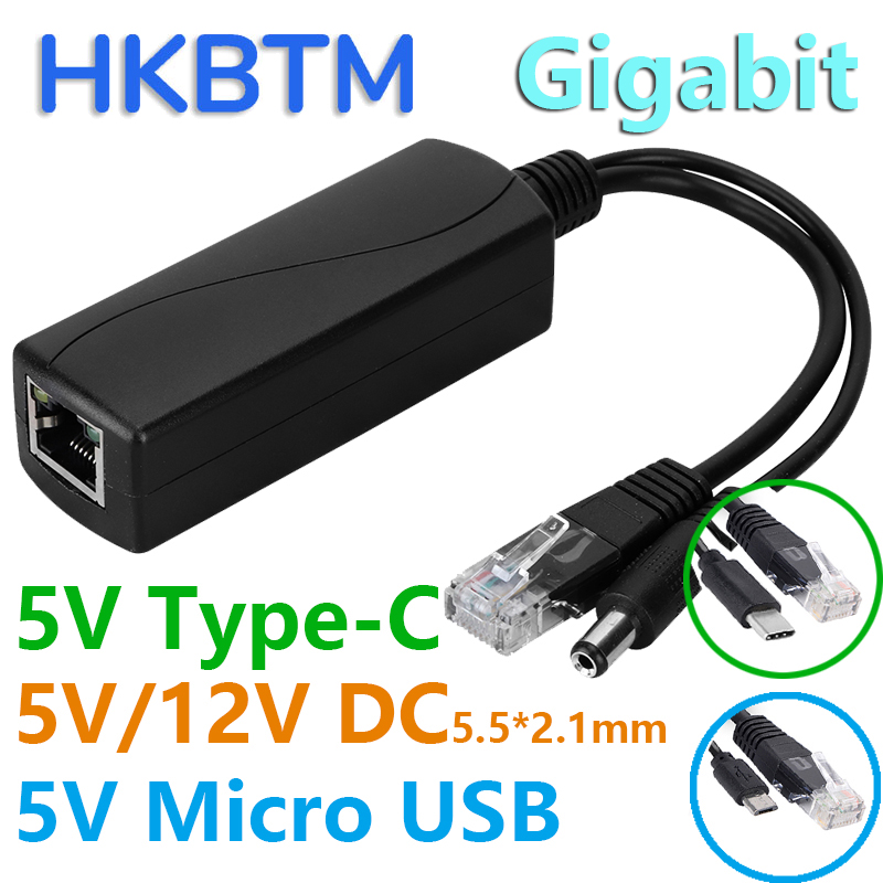 Divisor PoE Gigabit HKBTM para - Pi Camera Cable reseña y precio