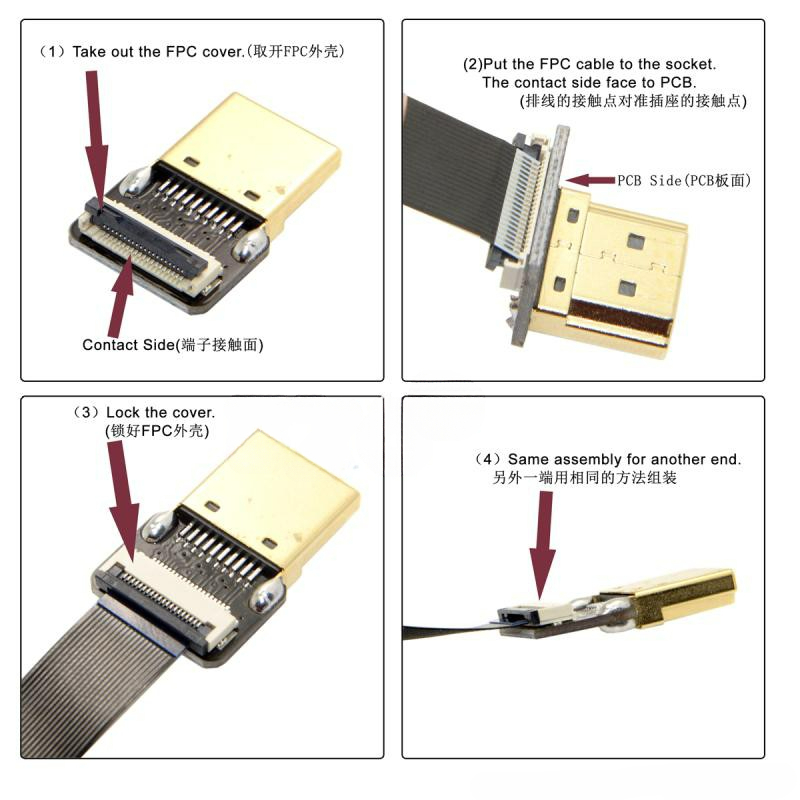Cinta FPV Compatible con HDMI  - Pi Camera Cable reseña y precio