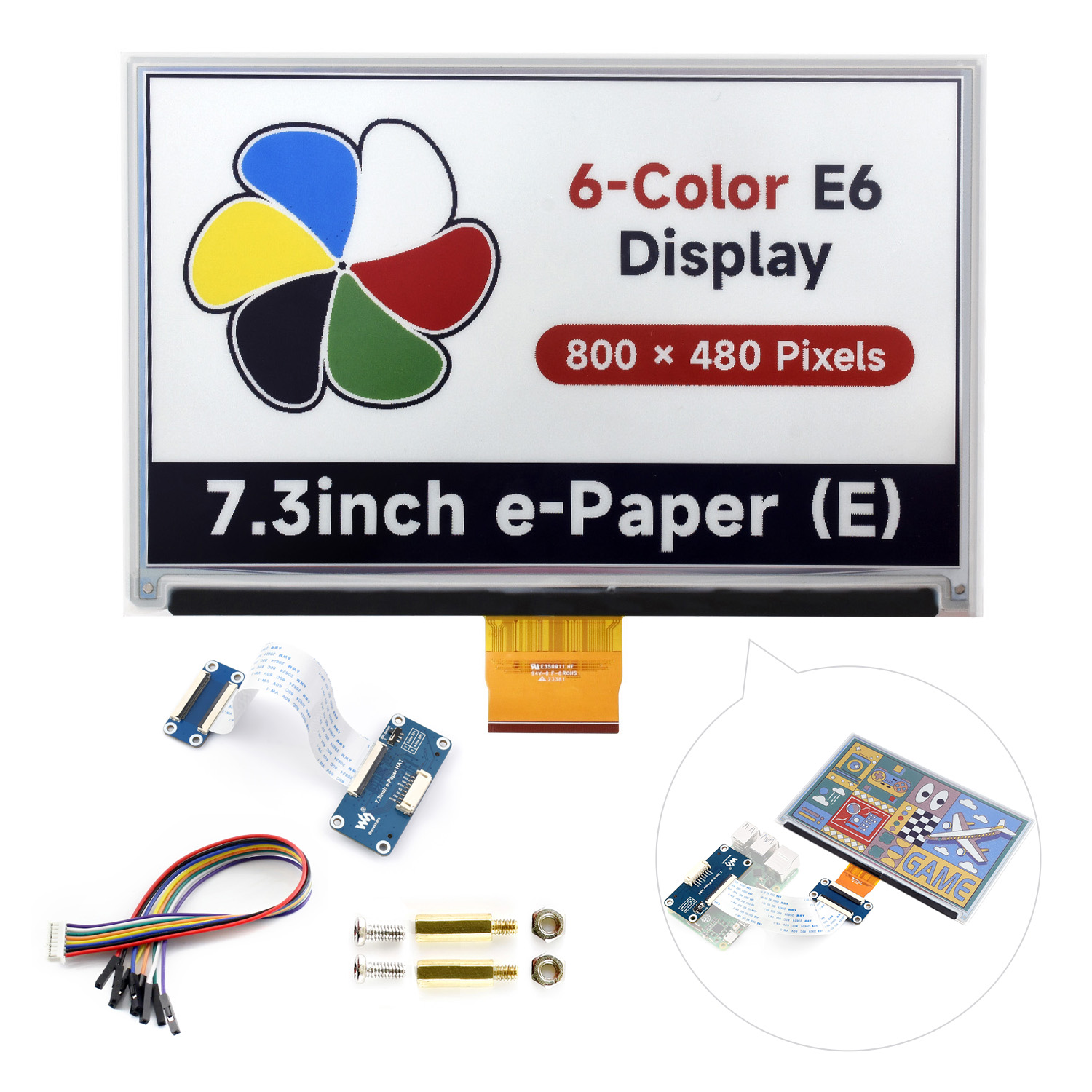 Pantalla de papel electrónico  - Pi Display reseña y precio